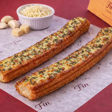 CHEESY GARLIC CHURROS
